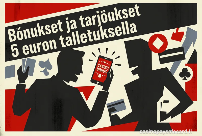 Bonukset ja tarjoukset 5 euron talletuksella