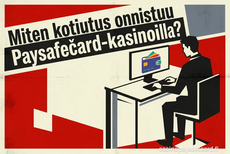 Miten kotiutus onnistuu Paysafecard-kasinoilla?